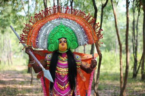 Chhau is a semi-classical Indian dance